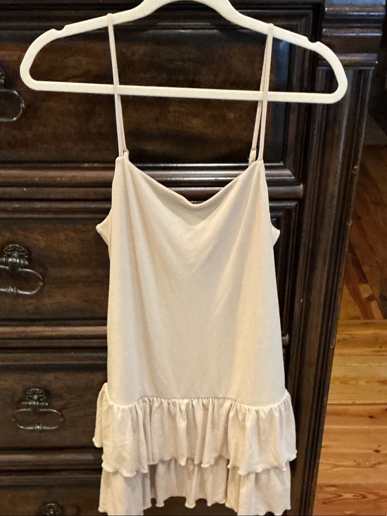 easel Dresses & Skirts - easel Soft Cream Draped Neck Top